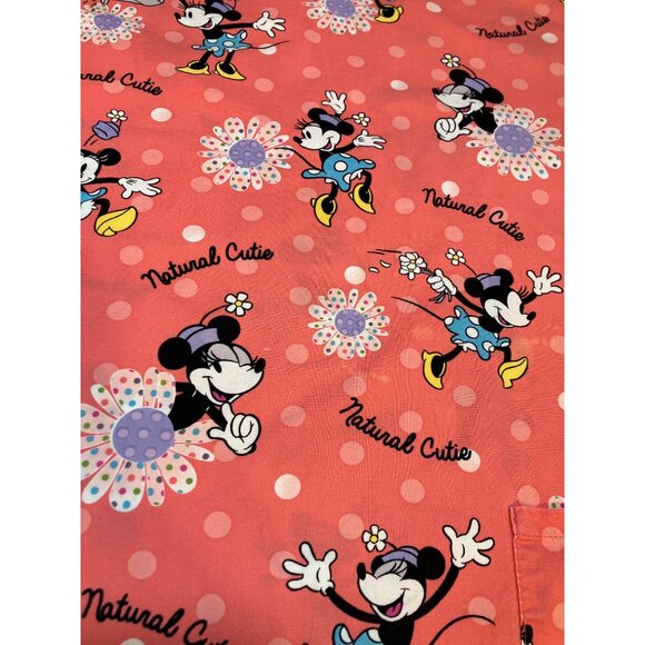 Minnie Mouse scrub top Natural Cutie Size M - Picture 2 of 16